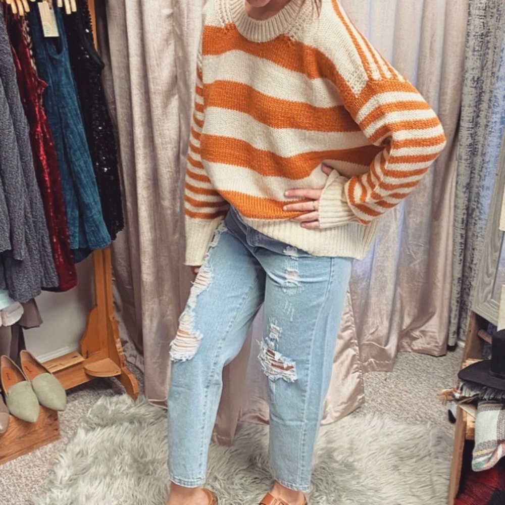 Striped sweater